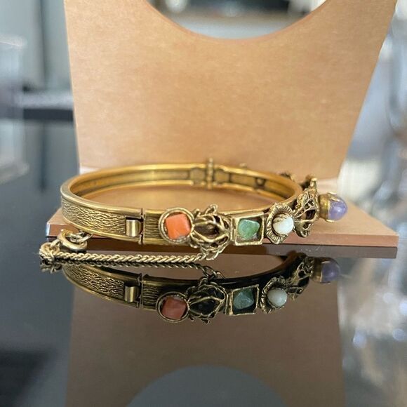 Antique bracelet unmarked - Picture 2 of 5